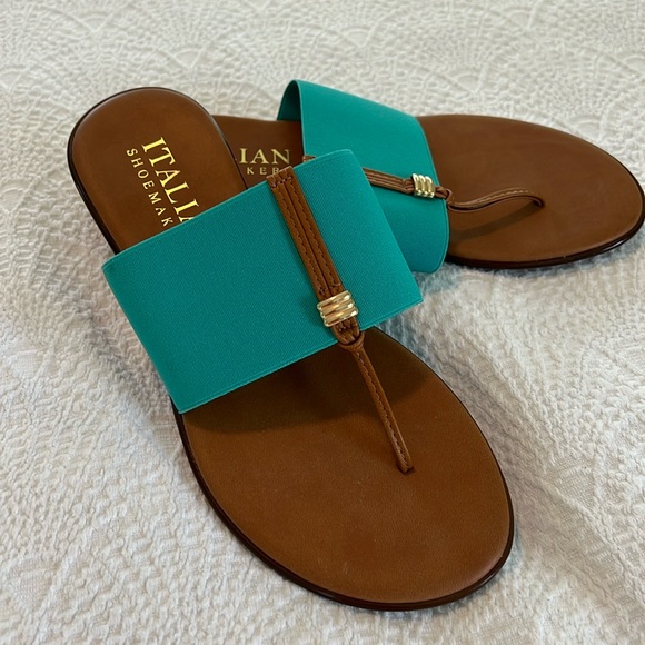 Italian Shoemakers Summer Sandals.Never worn.Sz-7 1/2. - Picture 3 of 7